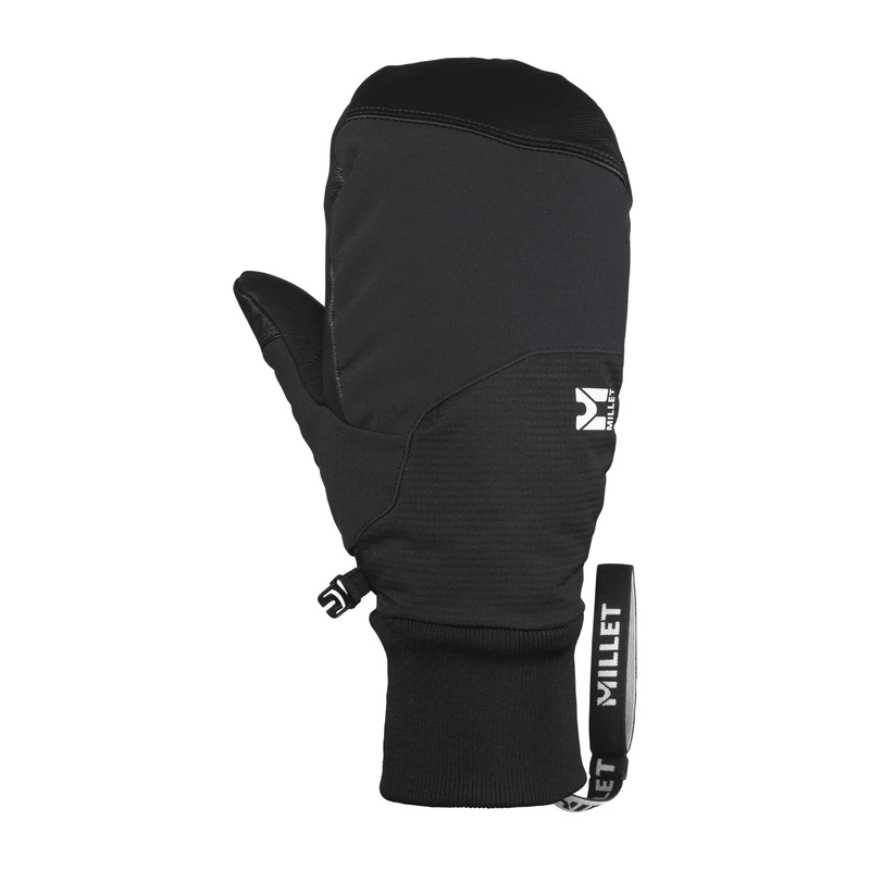 MILLET Primaloft Insulated Waterproof Warm Mittens Mittens - BREVENT (Black, X-Small)