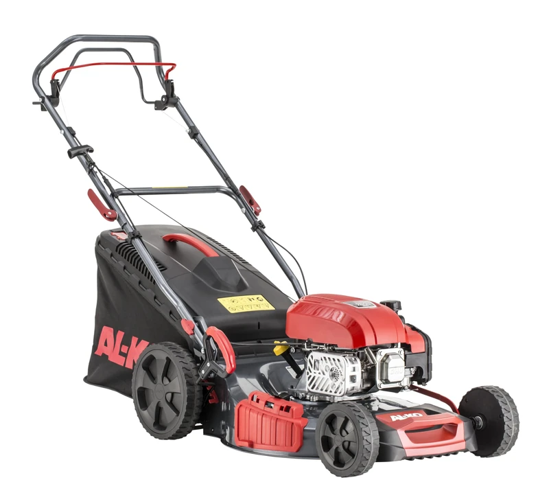 AL-KO Easy 5.16 SP-D Petrol Lawn Mower, Cutting Width 51 cm, Motor Power 3.0 KW, 1-Speed Drive, 4INONE Function, Sheet Steel Shell, for Lawns up to 1800 m²