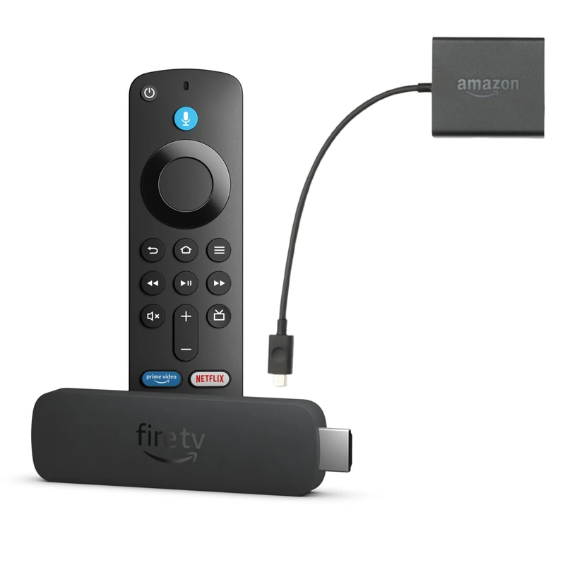 Amazon Fire TV Stick 4K Plus + Amazon Ethernet Adapter