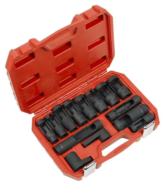 Sealey Oxygen & Diesel Injector Window Socket Set 1/2"Sq Drive 14pc - SX045