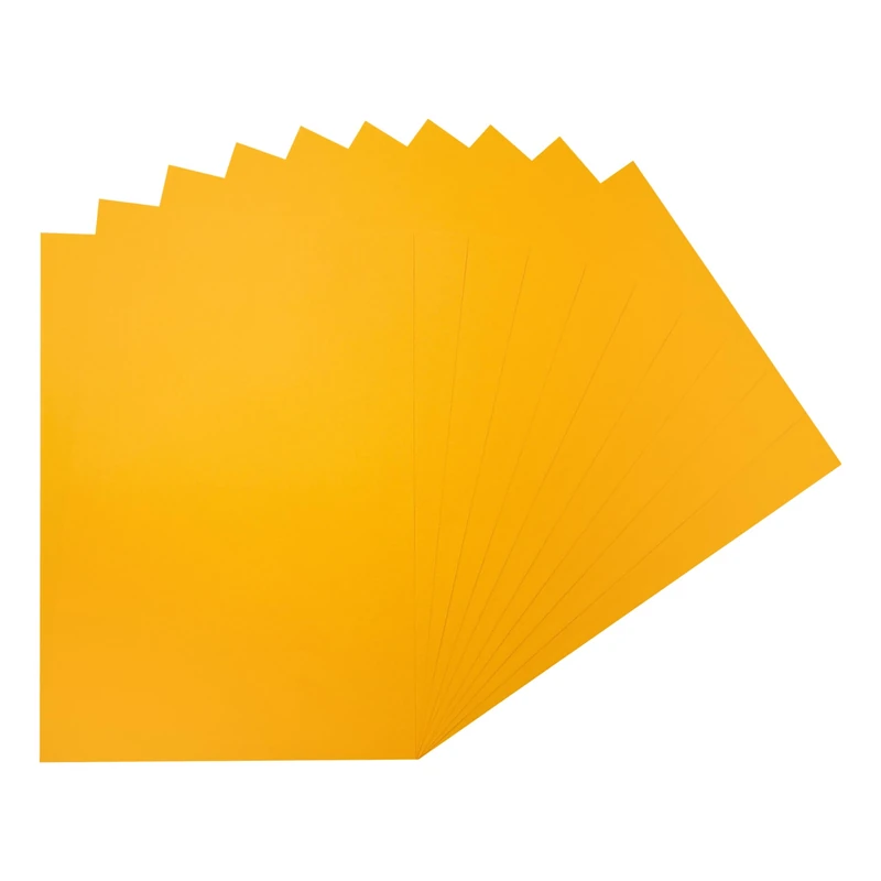 30 x Pack of 100 A4 Fluorescent Orange Coloured Paper 75gsm Sheets