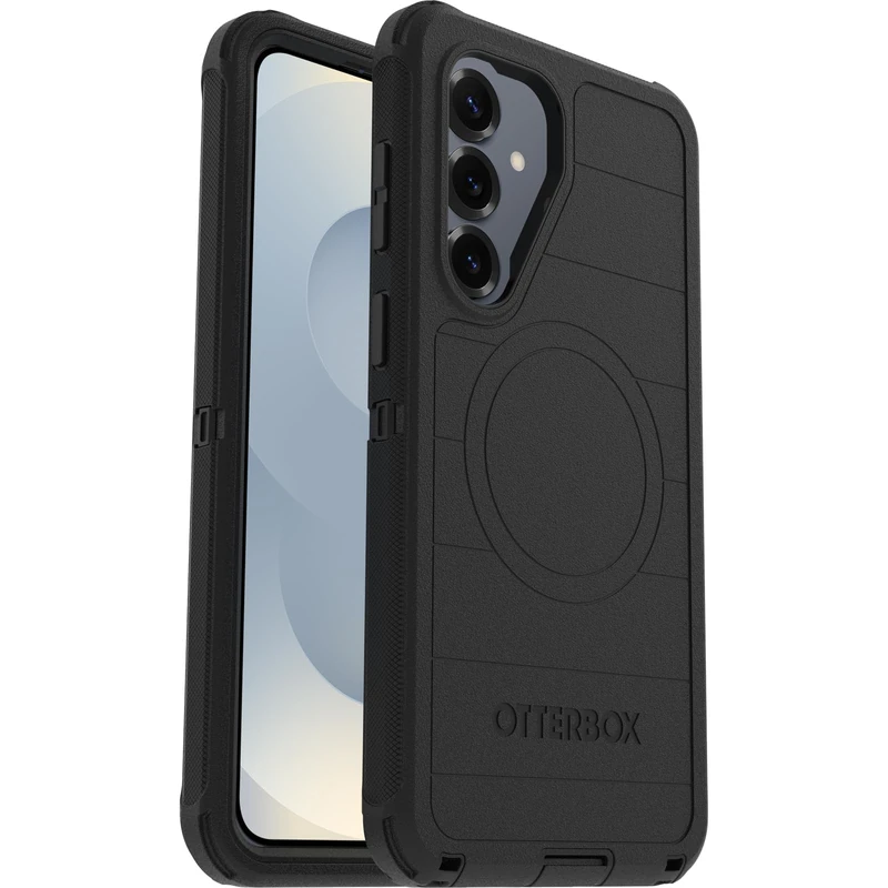 OtterBox Defender Series Pro Case with Magnets for Samsung Galaxy S26+, Shockproof, Drop Proof, Ultra-Rugged, Protective Case, 7x Tested to Military Standard, Black, Non-Retail Packaging