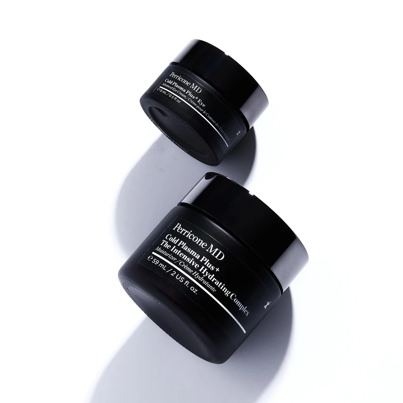 Perricone MD Cold Plasma Plus+ Duo | Includes Advanced Eye Cream & Intensive Hydrating Complex | Complete Face & Eye Care