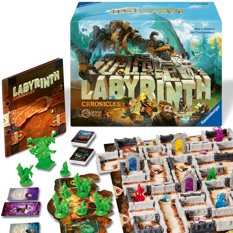 Ravensburger Labyrinth Chronicles The Moving Maze Game - 40th Anniversary