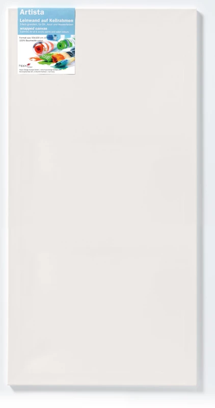 Walther Design Canvas on Stretcher Frame 50 x 100 cm for Painting - Image 1