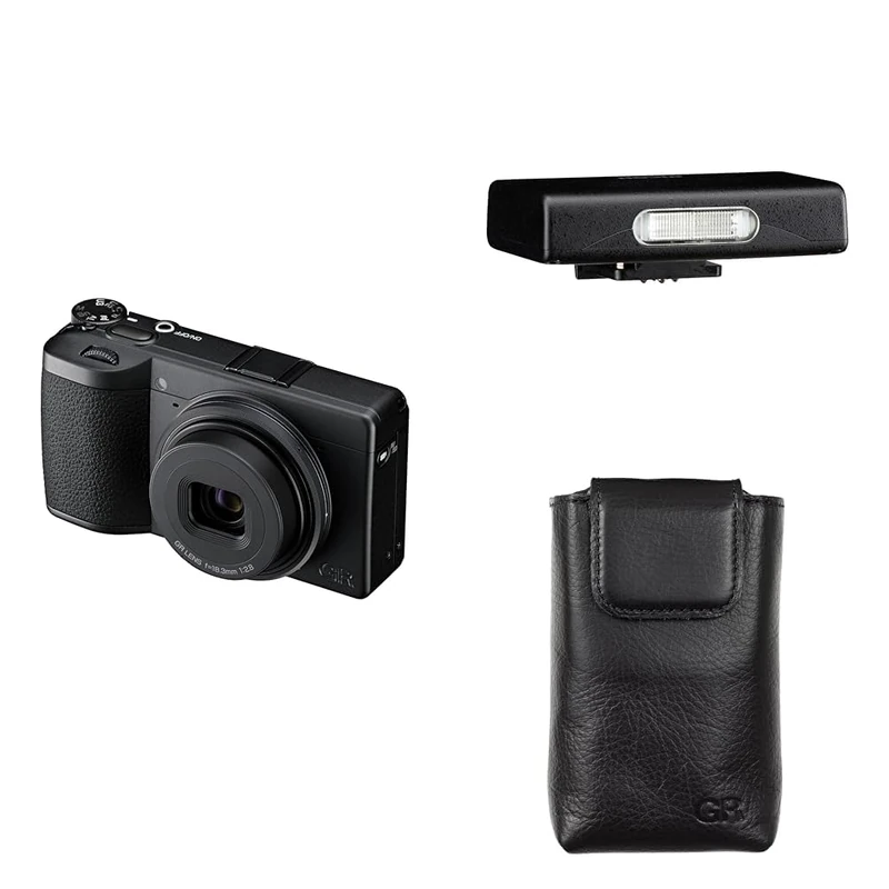 Ricoh GR IV Monochrome plus Flash & Case