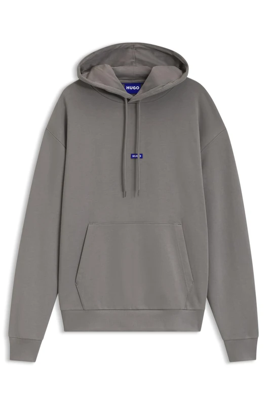 HUGO Men's Nalonso 10249110 01 Sweatshirt, Light/Pastel Grey 055, XL