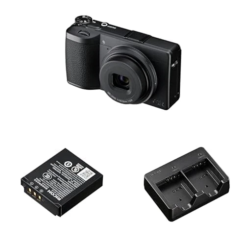 Ricoh GR IV Monochrome plus Spare Battery & Charger