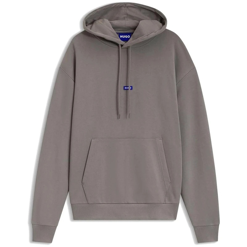 HUGO Men's Nalonso 10249110 01 Sweatshirt, Light/Pastel Grey 055, S