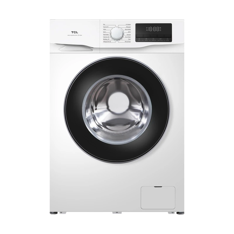TCL 6kg Front Load Washer - 1400rpm Fast Spin Energy Saving