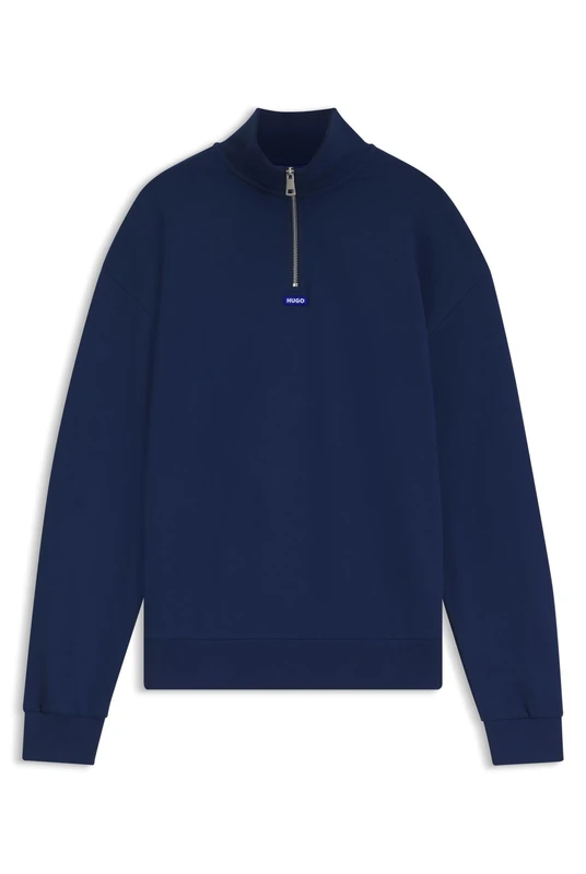 HUGO Men's Neeler 10249110 01 Sweatshirt, Navy 412, XS