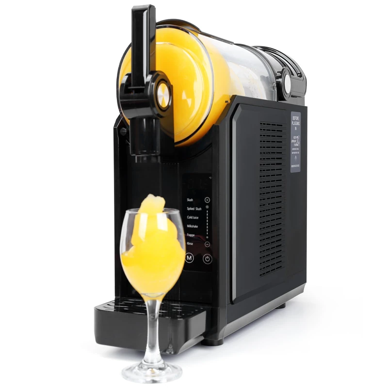Slush Machine for Home 2.5 L, 5-in-1 Ice Cream Maker for Slushies, Cocktails, Milkshakes, Frappé & Frozen Drinks | 15-40 Minutes Production Time | Manual Temperature Control | Auto-Clean