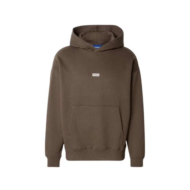 Hugo Men's Dapo 10231445 01 Sweatshirt, Brown Overflow 903, M
