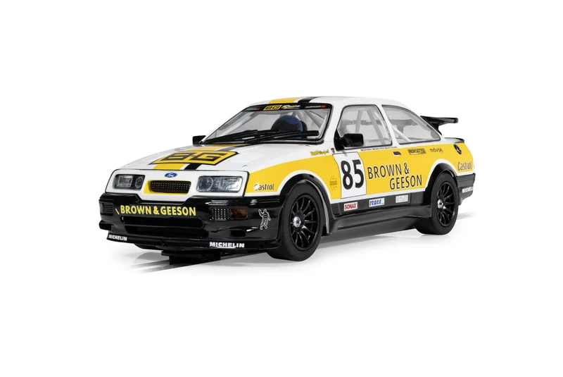 Scalextric C4628 Ford Sierra RS500 - YTCC Dan Brown 2024 Cars - Touring Cars Slot Car Racing