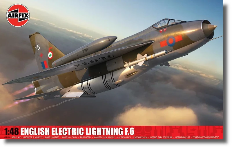 Airfix A09178A English Electric Lightning F.6 Model Kit 1:48