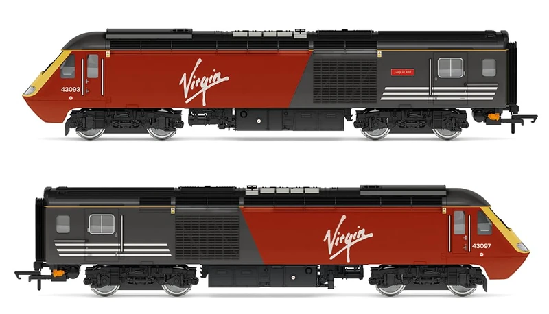 Hornby R30463 Virgin Class 43 HST Lady in Red - OO Gauge