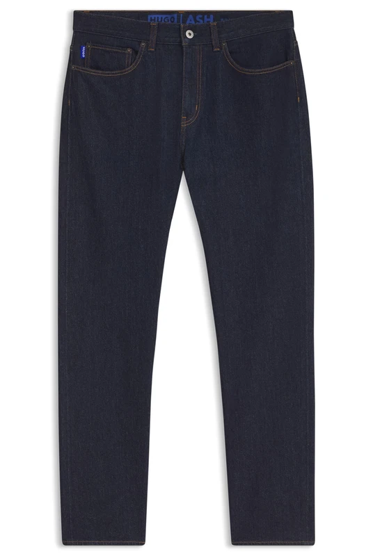 HUGO Slim-fit Jeans in Dark-Blue Stretch Denim