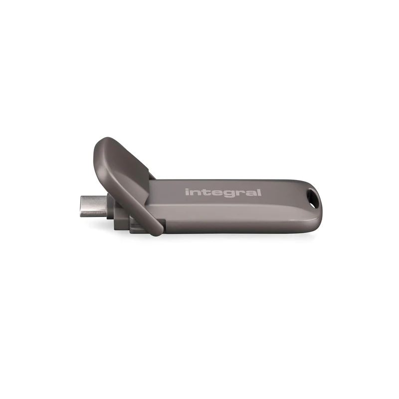Integral USSD 256GB Turbo-C USB 3.2 Gen 2x2 Metal Flash Drive, Ultra-Fast Portable SSD, Read up to 2,000 MB/s & Write up to 1,300 MB/s – Durable Zinc Alloy Design for PC, Laptops & On-the-Go Storage