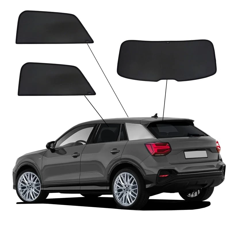 SunClip Privacy & Sun protection compatible with Audi Q2 (GA) 2016-