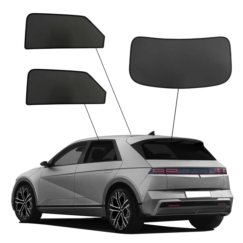SunClip Privacy & Sun protection compatible with Hyundai Ioniq 5 (NE) 2020-