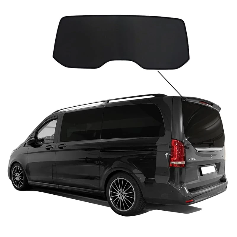 SunClip Privacy & Sun protection compatible with Mercedes V-Class W447 2014-2024 (only rear hatch)