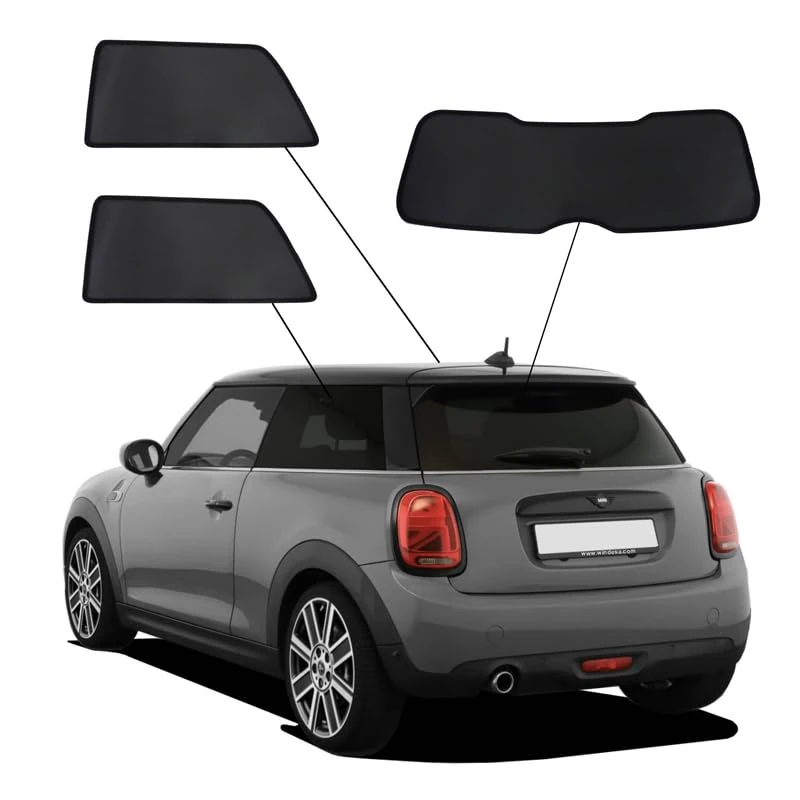 SunClip Privacy & Sun protection compatible with Mini F56 One/Cooper/S 3-doors 2014-2024