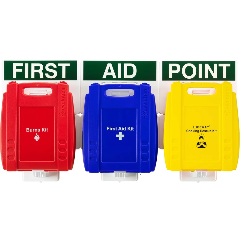 Safety First Aid Group Evolution LifeVac, Burns and Catering First Aid Point