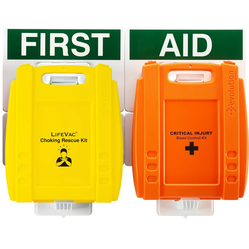 Safety First Aid Group Evolution LifeVac and Bleed Control Point
