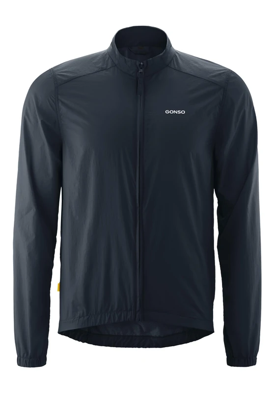 Gonso Adventure Jacket Wind M Men, Lightweight Windbreaker & Cycling Jacket for Outdoor & Running, Loose fit, windproof and breathable, Small pack size