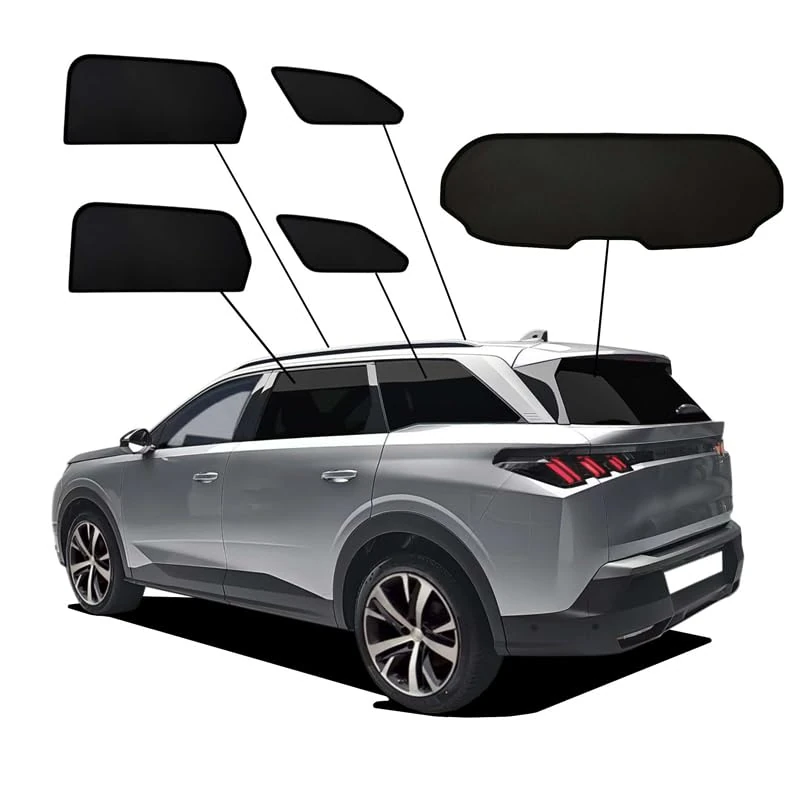 SunClip Privacy & Sun protection compatible with Peugeot 5008 III 2024-
