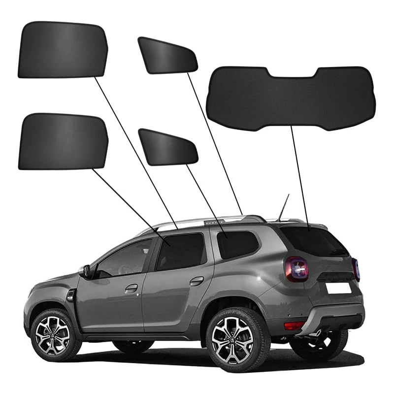 SunClip Privacy & Sun protection compatible with Dacia Duster II 2018-2023