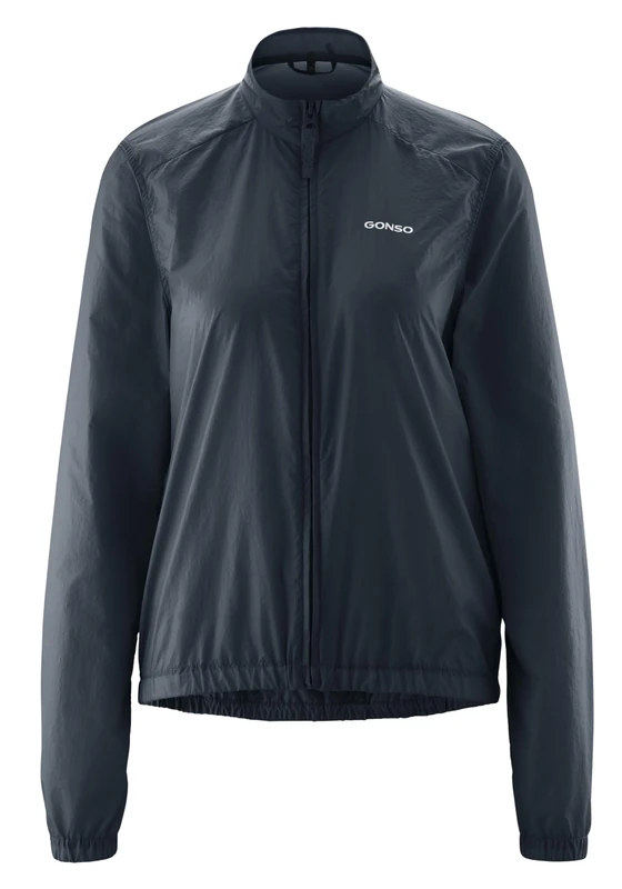 Gonso Adventure Jacket Wind W Women, Lightweight windbreaker & cycling jacket for outdoor & running, Loose fit, windproof and breathable, Small pack size