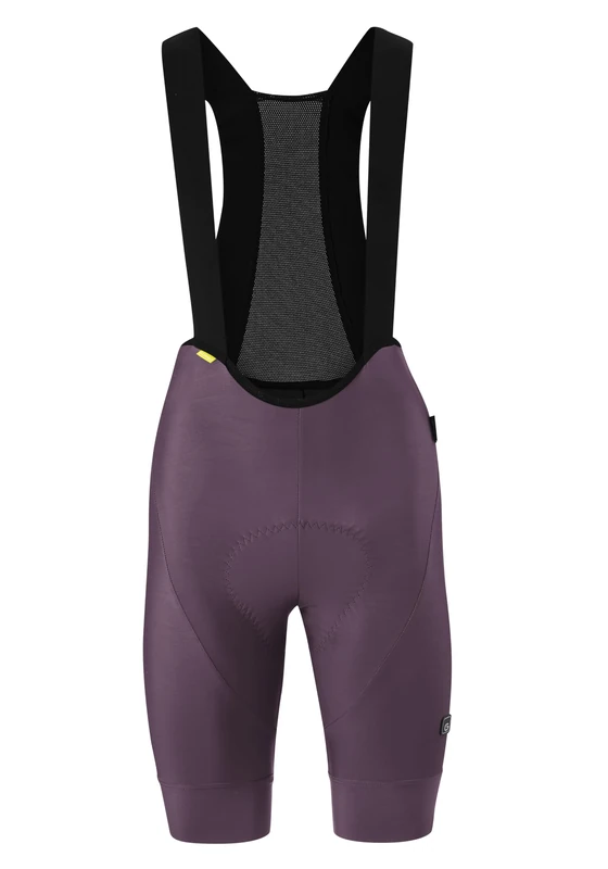 Gonso SQlab GO Bib W, Women's bib Cycling Shorts, Tights with Ergonomic SQlab seat pad, Innovative Cut Without Side Seams, Tight fit Dark Plum