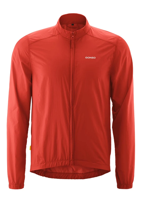 Gonso Adventure Jacket Wind M Men, Lightweight Windbreaker & Cycling Jacket for Outdoor & Running, Loose fit, windproof and breathable, Small pack size