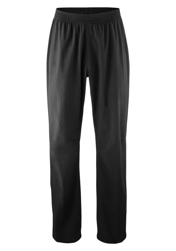 Gonso Essential Rain Pants Unisex, Waterproof rain Pants & Thermal Pants for Men, Windproof Winter Pants & overpants for Cycling & Outdoor Black