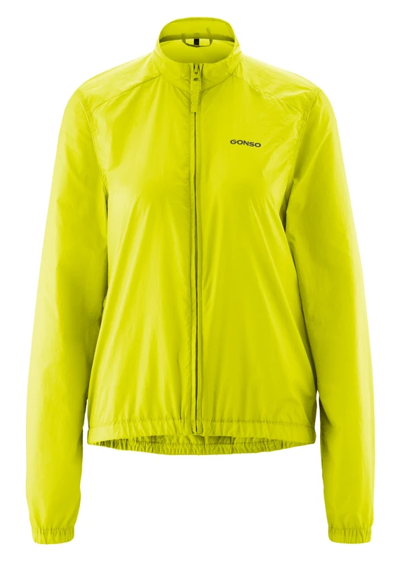 Gonso Adventure Jacket Wind W, safety yellow, 40, 3006152