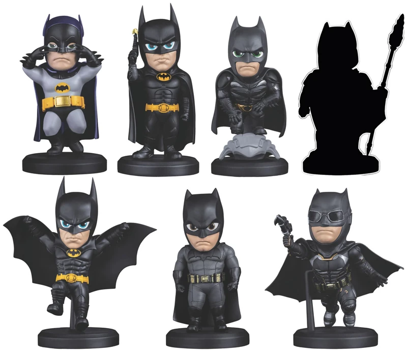 DC Comics Hero Box Generations Series Mini Figures Batman 8 cm Display (6)
