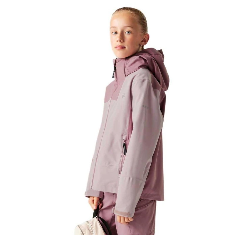 Dare2b Kids Unisex Explore III Hiking Jacket, Waterproof Breathable Walking Coat - Image 1