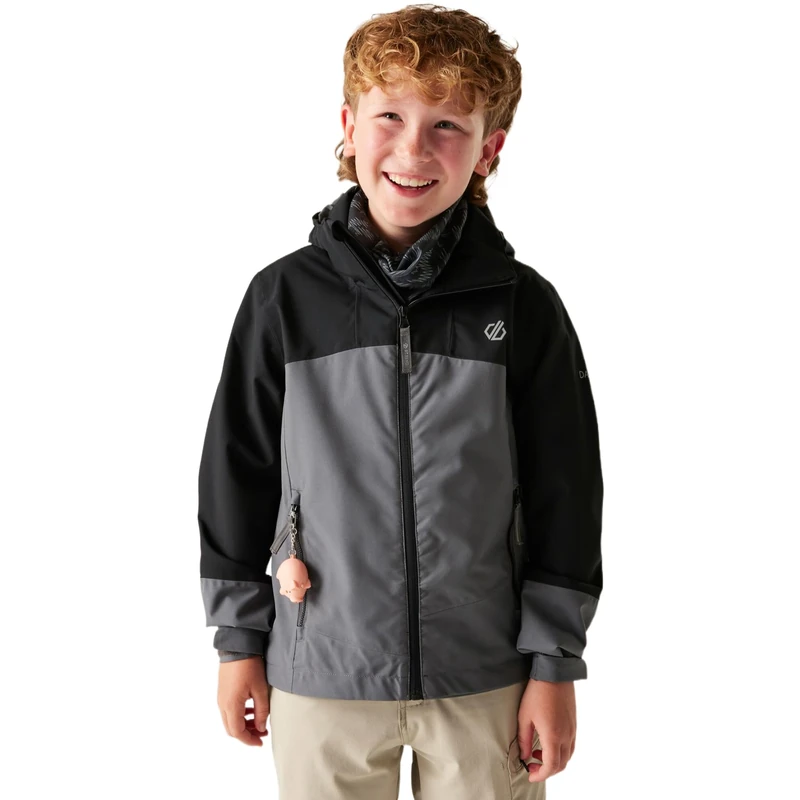 Dare2b Kids Unisex Explore III Hiking Jacket, Waterproof Breathable Walking Coat - Image 1