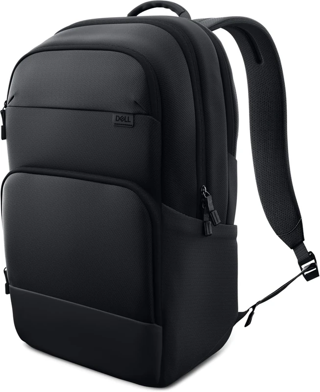 Dell Pro EcoLoop Backpack CP5626, Fits 14" to 16" Laptops, 23L, 53% Recycled Materials, Padded Compartment, Anti-Scratch Interior, Water-Resistant Zippers, Black
