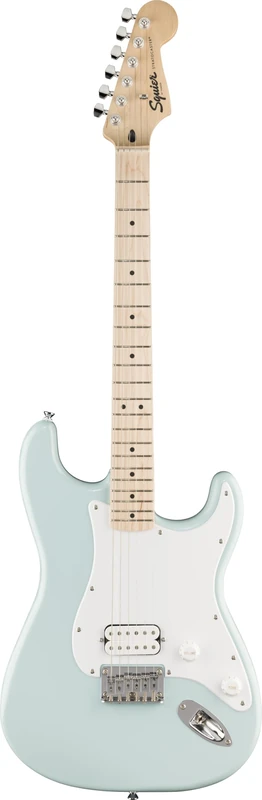 Squier by Fender Sonic Stratocaster HT H, Electric Guitar, Maple Fingerboard, White Pickguard, Sonic Blue - Image 1