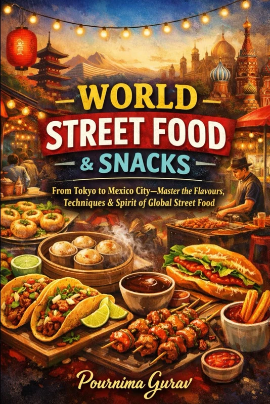 WORLD STREET FOOD & SNACKS: From Tokyo to Mexico City—Master the Flavors, Techniques & Spirit of Global Street Food
