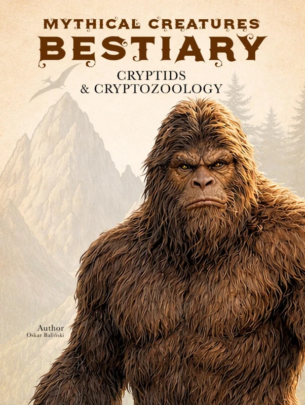 Mythical Creatures Bestiary: Cryptids & Cryptozoology: Illustrated Encyclopedia of Folklore Monsters, Beasts & Mystery Behind Bigfoot, Mothman, ... & Other Unknown Beings (Legendary Creatures)