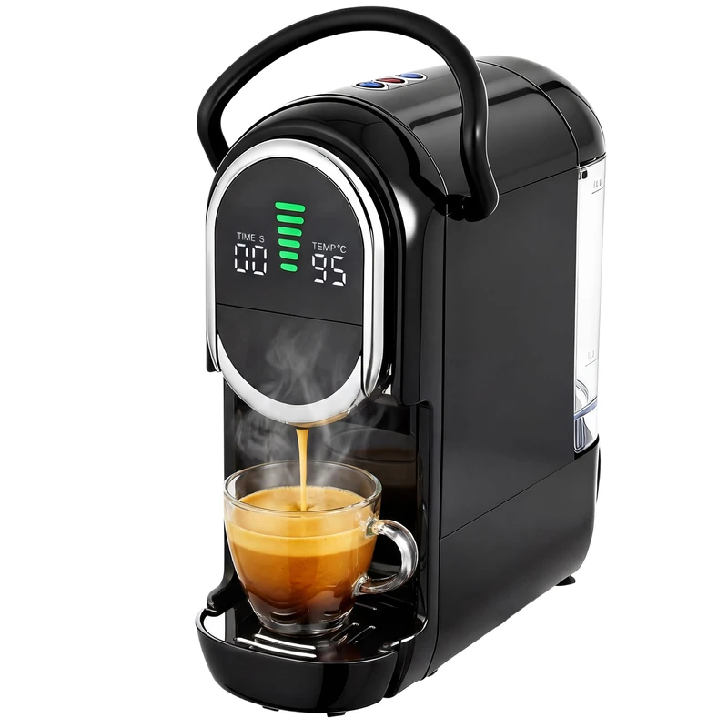 HOMCOM Pod Coffee Machine - Nespresso, Dolce Gusto & Ground Coffee
