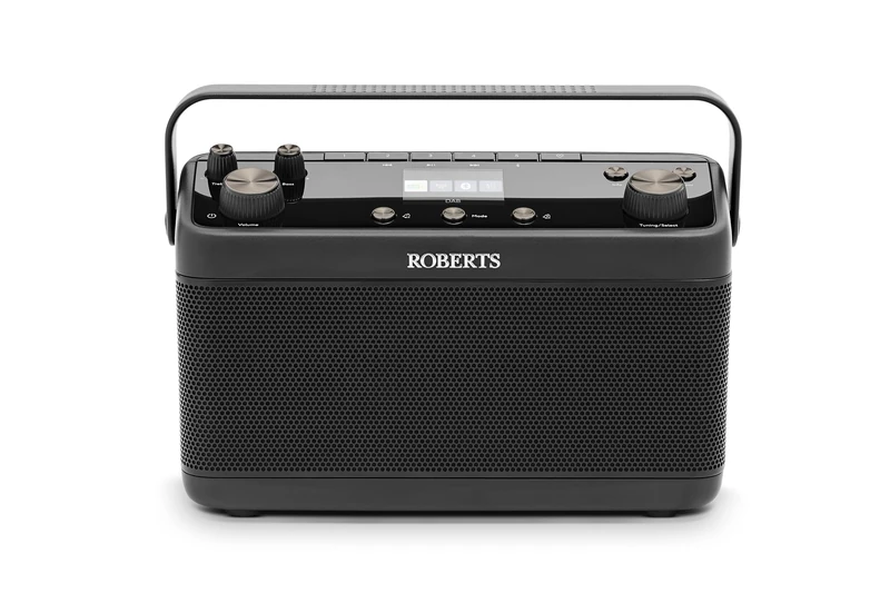 Roberts BLUTUNE7 FM/DAB/DAB+ Portable Stereo Radio with Bluetooth & Colour Display, Black