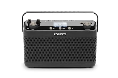 Roberts STREAM219 FM/DAB/DAB+/INTERNET Digital Radio with Bluetooth & Streaming, Black