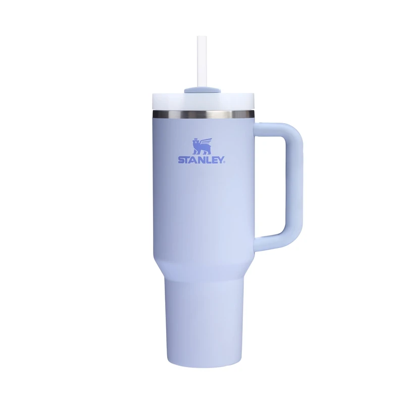 Stanley 1913 Quencher H2.0 Flowstate Tumbler 1.2L - Cold for 11 Hours - Iced for 48 Hours - Metal Water Bottle with Straw, Handle and Lid - Dishwasher Safe - Travel Mug for Cold Drinks - Dew Drop