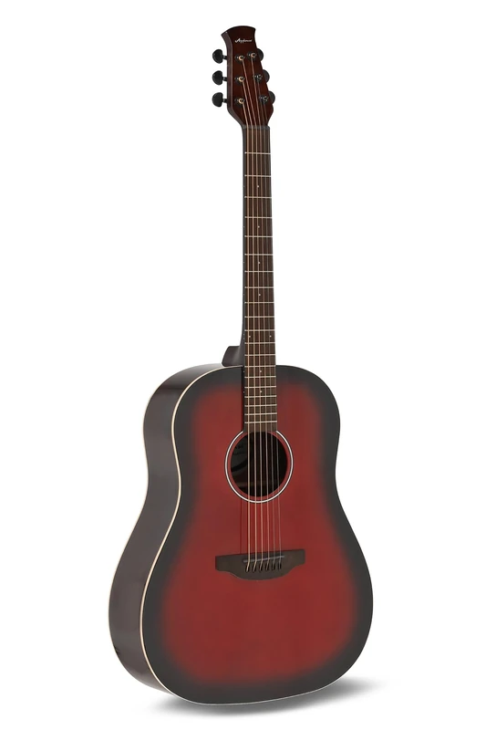 Applause Acoustic Guitar - Jump Slope Shoulder D Gloss - Solid Spruce Top - Ovangkol Back - Cherry Burst High Gloss - AAS-69-CB
