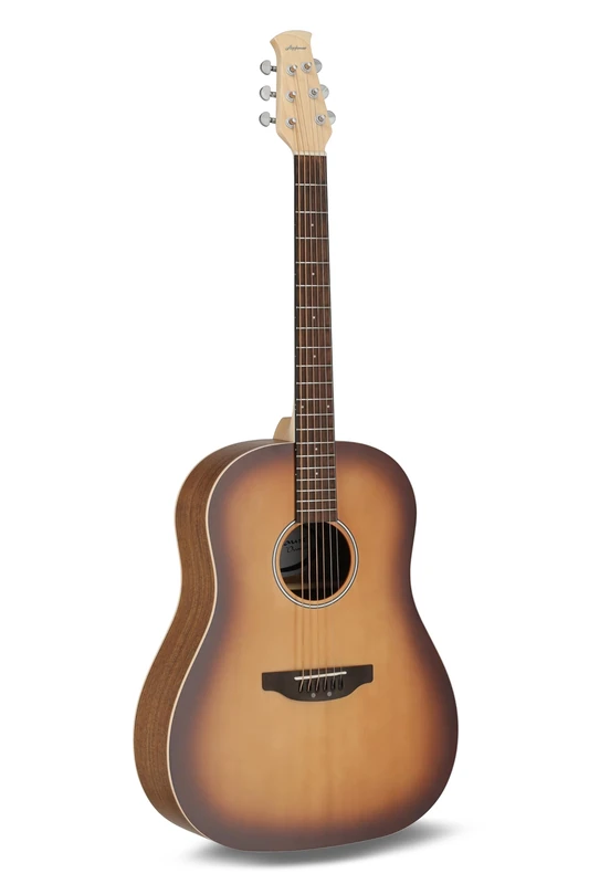 Applause Acoustic Guitar - Jump Slope Shoulder D - Solid Spruce Top - Ovangkol Back - Peach Burst Matte - AAS-69-PB