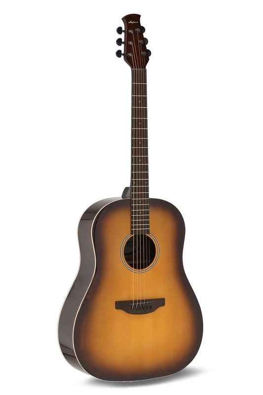 Applause Acoustic Guitar - Jump Slope Shoulder D Gloss - Solid Spruce Top - Ovangkol Back - Tobacco Burst High Gloss - AAS-69-TB